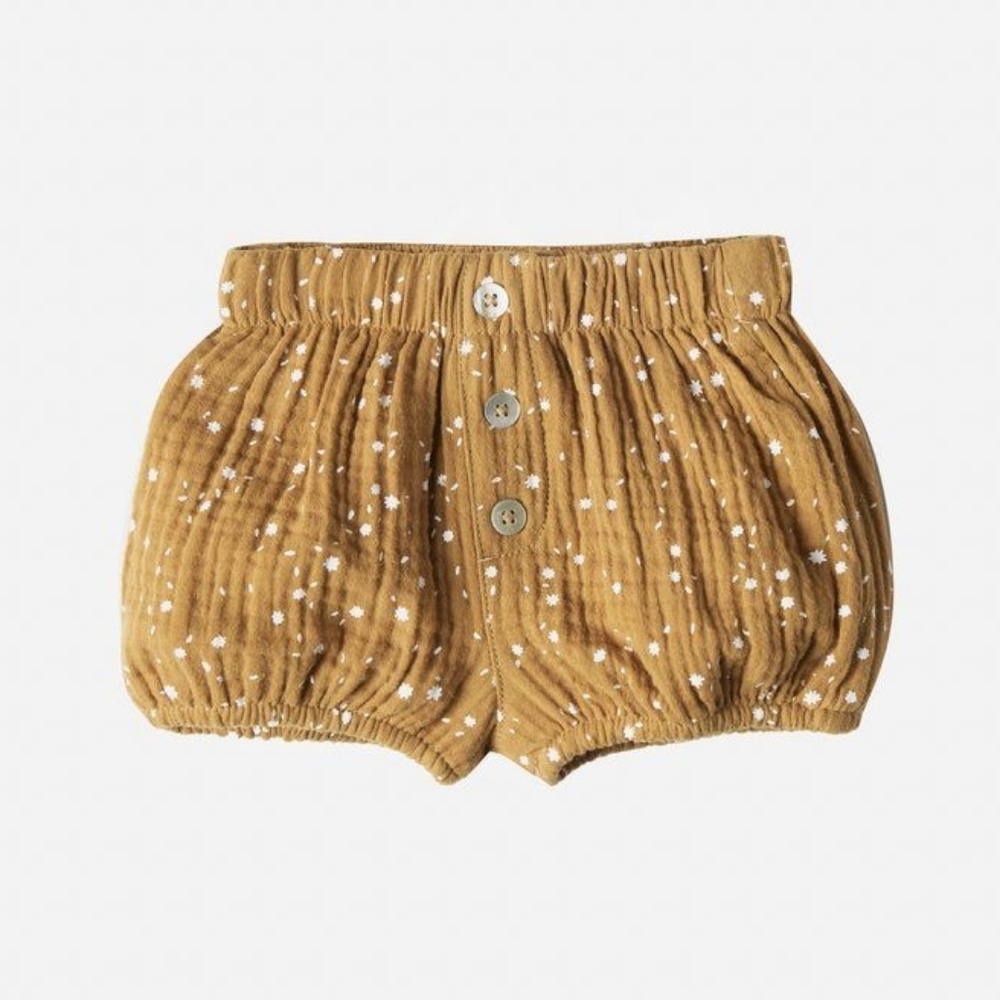 Rylee + Cru Marigold Button Shorts